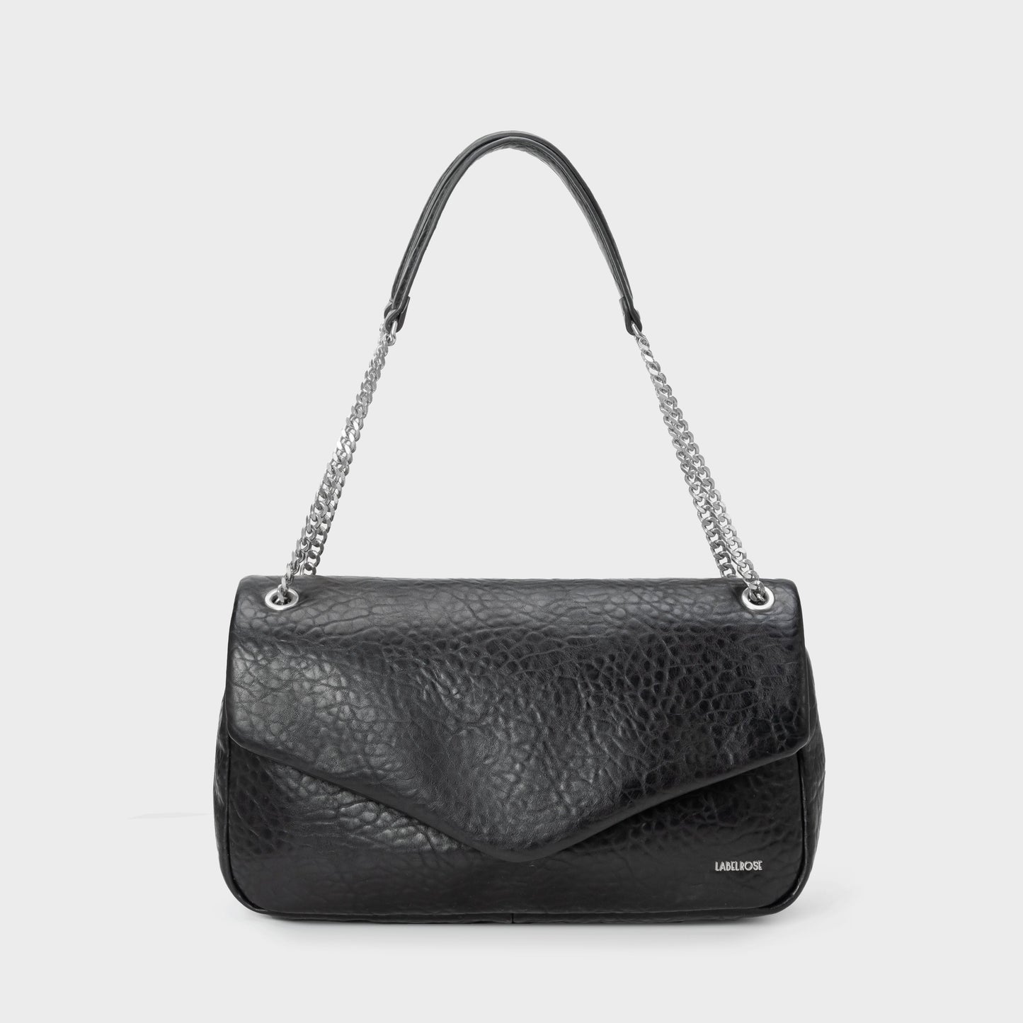 Borsa a spalla KAYLA- BLACK SILVER