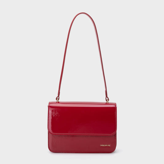 Borsa a spalla FLORA - CHERRY