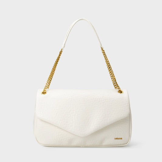 Borsa a spalla KAYLA- WHITE