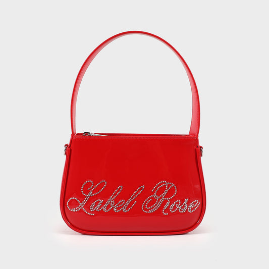 Mini bag in vernice LIBERTY - ROSSO
