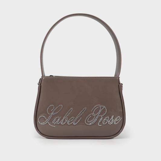 Mini bag in vernice LIBERTY - TAUPE