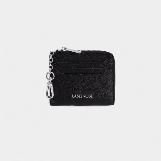 Portafoglio PARIS WALLET - BLACK SILVER