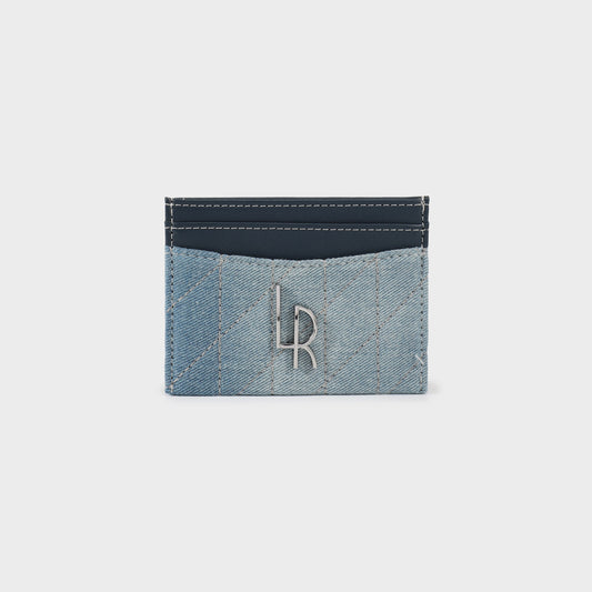 Portafoglio DENIM CARD WALLET - LIGHT BLUE