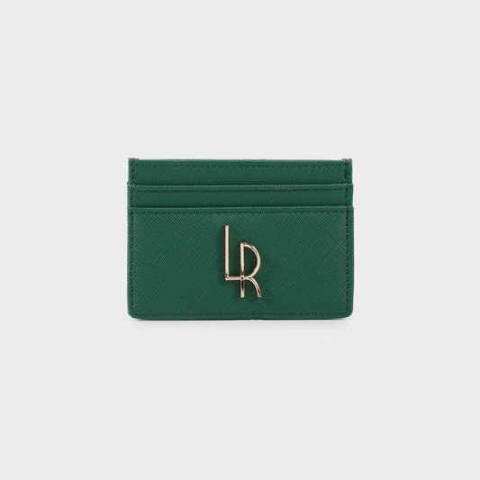 MINI BEAUTY saffiano WALLET - VERDE